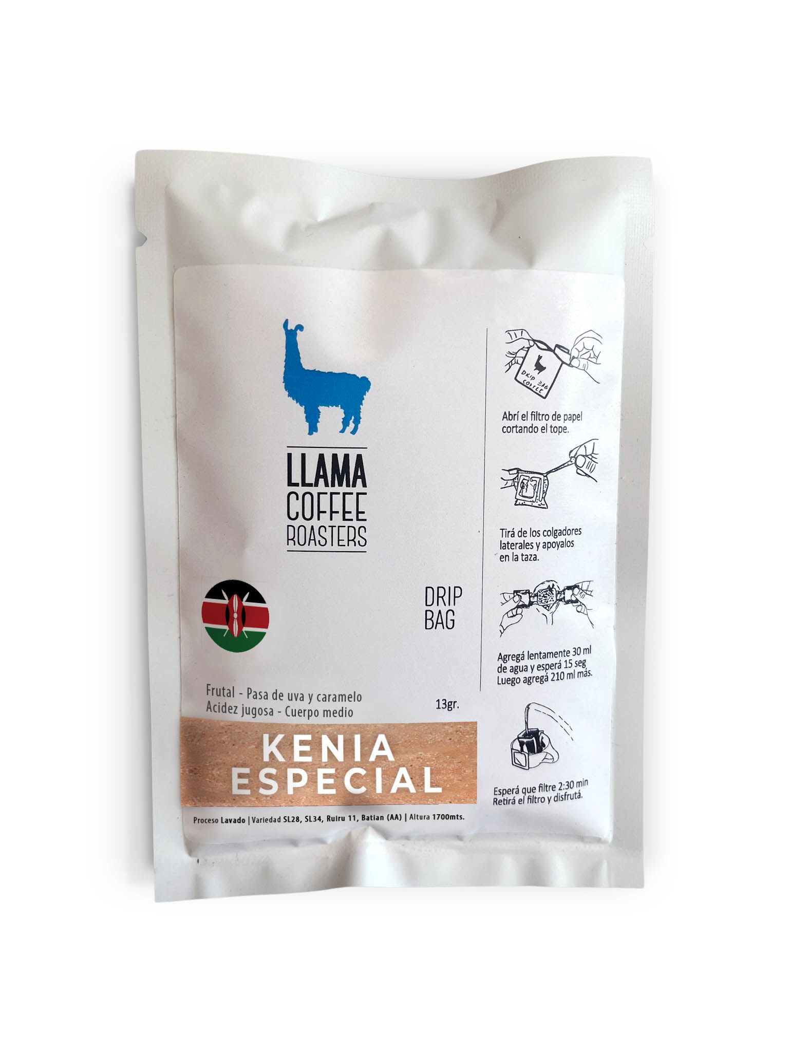 drip bag Kenia